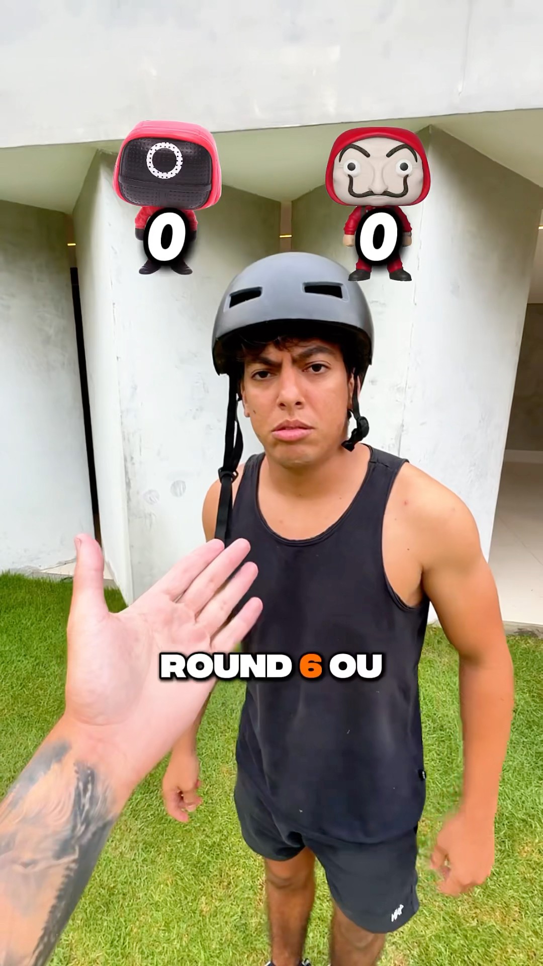 Round 6 ou Lá casa de papel?