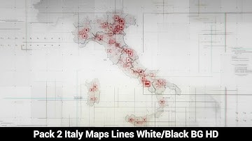 Italy Maps Motion Graphics
