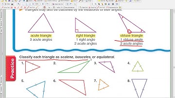 Triangles EX:10.5 Progress in Mathematics Grade 5 | Kids maths series