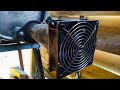 Forge fan build - Made with computer 12V fan.