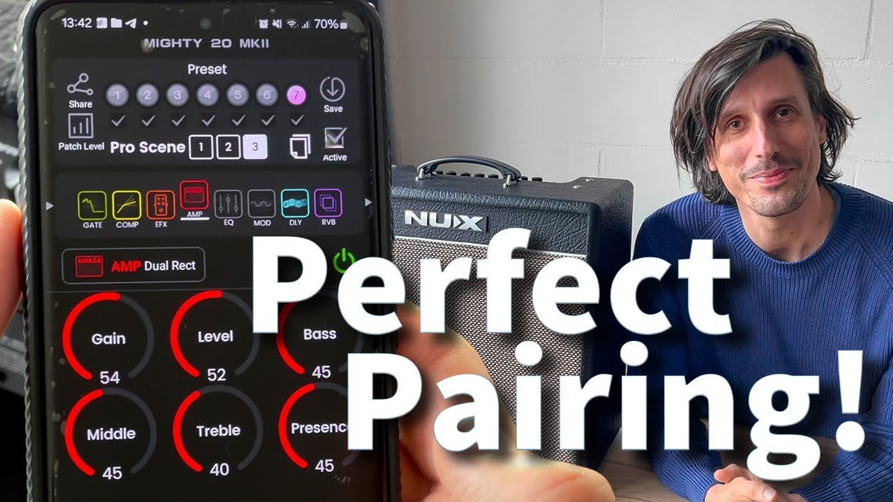 Watch NUX Mighty MKII Amps | Easy Bluetooth Setup: Quickly connect to the MightyAmp app! on YouTube Watch NUX Mighty MKII Amps | Easy Bluetooth Setup: Quickly connect to the MightyAmp app! on YouTube