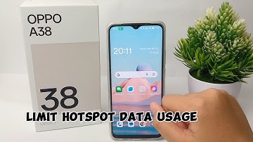 How To Limit Hotspot Data Usage Oppo A38