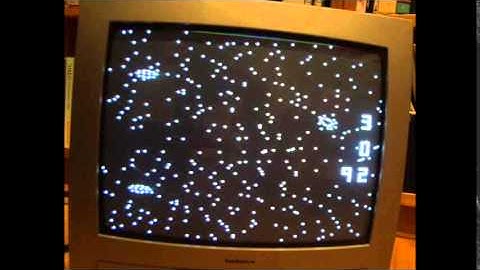 COMPUTER SPACE - NTSC/PAL; using FPGA