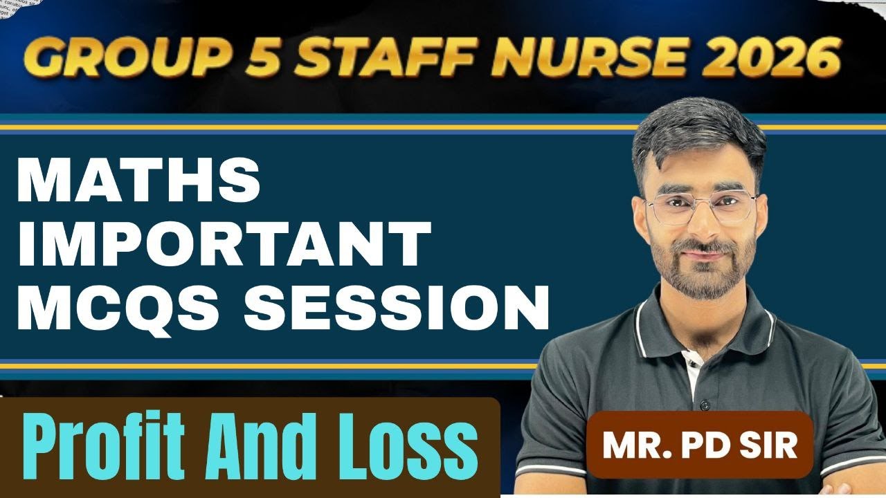 MP GROUP 5 ONLINE CLASS 2026 | MCQS SESSION | COMPLETE SYLLABUS | BEST NURSING COACHING IN INDORE