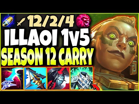 Diamond Sion = MINION ~ New MAX PEN Illaoi Season 12 Build 🔥 LoL