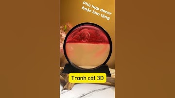 Tranh cát nghệ thuật 3D. Decor bàn hoặc làm quà tặng TẾT 2024 #tranhcat3d