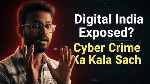 Cyber Crime का काला सच 🔥 | Digital India Safe or Dangerous? Chopra Trend Talk #cybercrime
