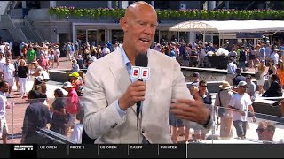 Murphy Jensen, Co-Founder at WEconnect Health, shares his story with ESPN at the 2022 US Open. Content