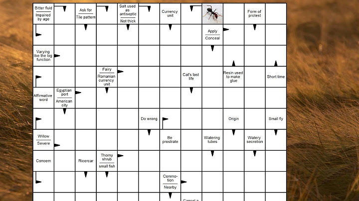 Making clues in squares puzzles