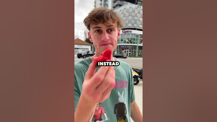 How Many LICKS does it Take to Finish a STRAWBERRY?