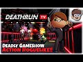 Gameshow bullethell action roguelike  lets try deathrun tv  gameplay