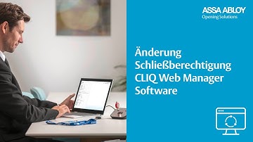 CLIQ Web Manager - Schließberechtigungen bei mehreren Zylindern gleichzeitig ändern