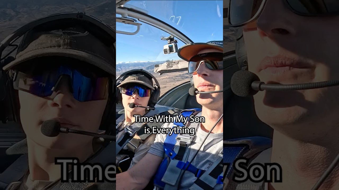 This is what memories with my son look like #DadLife #Aviation