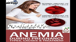 Anemia in pregnant women and its solution//دوران حمل خواتین میں خون کی کمی اور اس کا حل۔۔