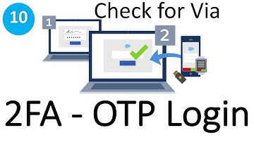 2FA - OTP Login in Laravel | Check for Via