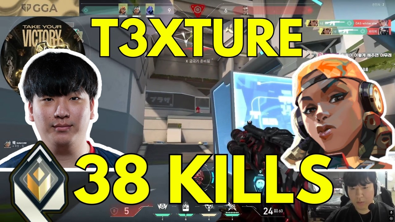 Gen.G t3xture POV 38-14 K/D Raze on Split VOD