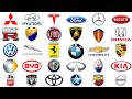 120 MAJOR CAR BRANDS OF SUVs ELECTRIC VEHICLES MINIVANS COMPACT CARS 