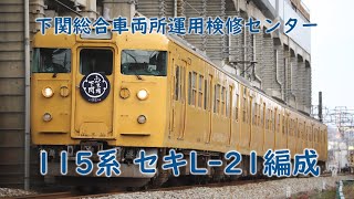 【さよならL-21編成】下関総合車両所115系L-21編成　走行シーンまとめ