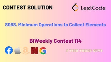 8038. Minimum Number of operations to make array empty|| Biweekly Contest 114 || Leetcode