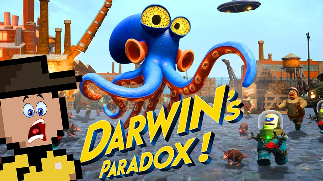 VIVENDO COMO UM POLVO * jogo completo * (Darwin's Paradox)