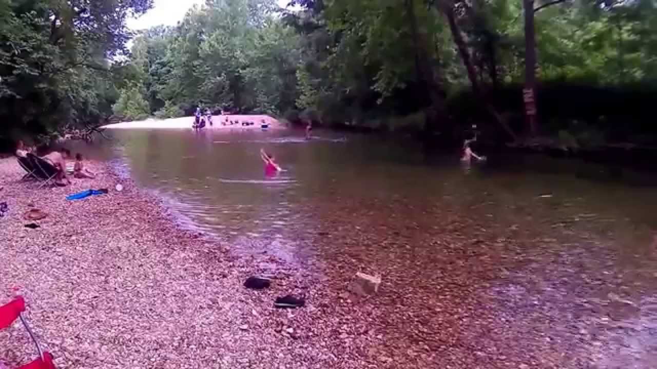 Little Indian Creek Swimming Hole 71815 (Part 1 of 2) YouTube