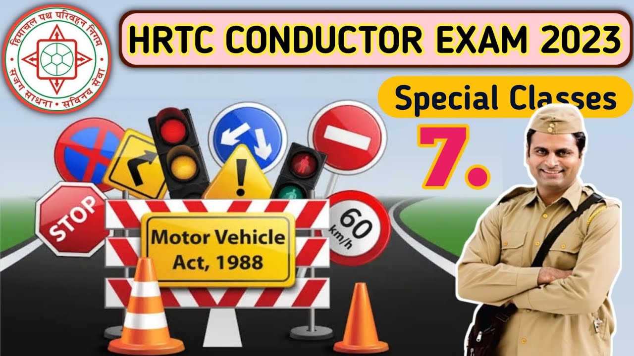 Motor Vehicle Act | Knowledge of IT Tools | HRTC Conductor Exam 2023 | HRTC Conductor Bharti 2023