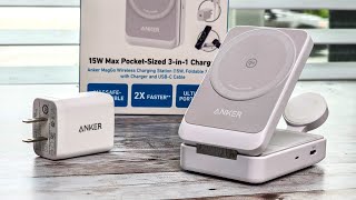 ANKER MagGo 3-In-1 Wireless Charger