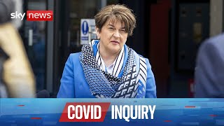 UK COVID Inquiry | Former First Minister of Northern Ireland Arlene Foster gives evidence