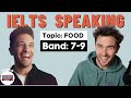 IELTS Speaking Part 1 Model Answers: Food
