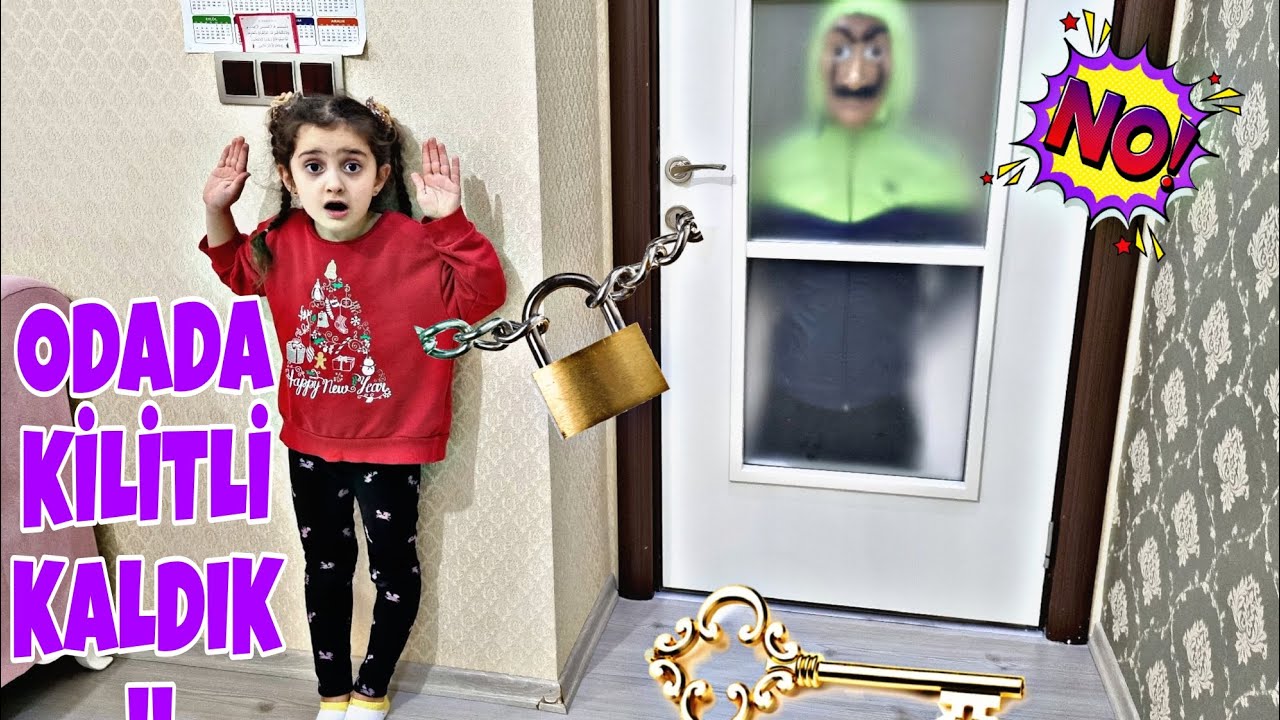 ESİLA ODADA KİLİTLİ KALDI‼️BULMACALARI  ÇÖZEBİLECEK Mİ ❓️