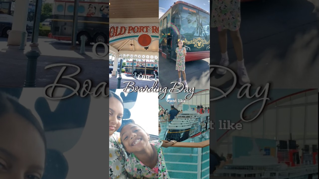 Boarding Day Disney Treasure #dcl #disneytreasure #disneycruise #fypシ #embarkationday #cruiselife
