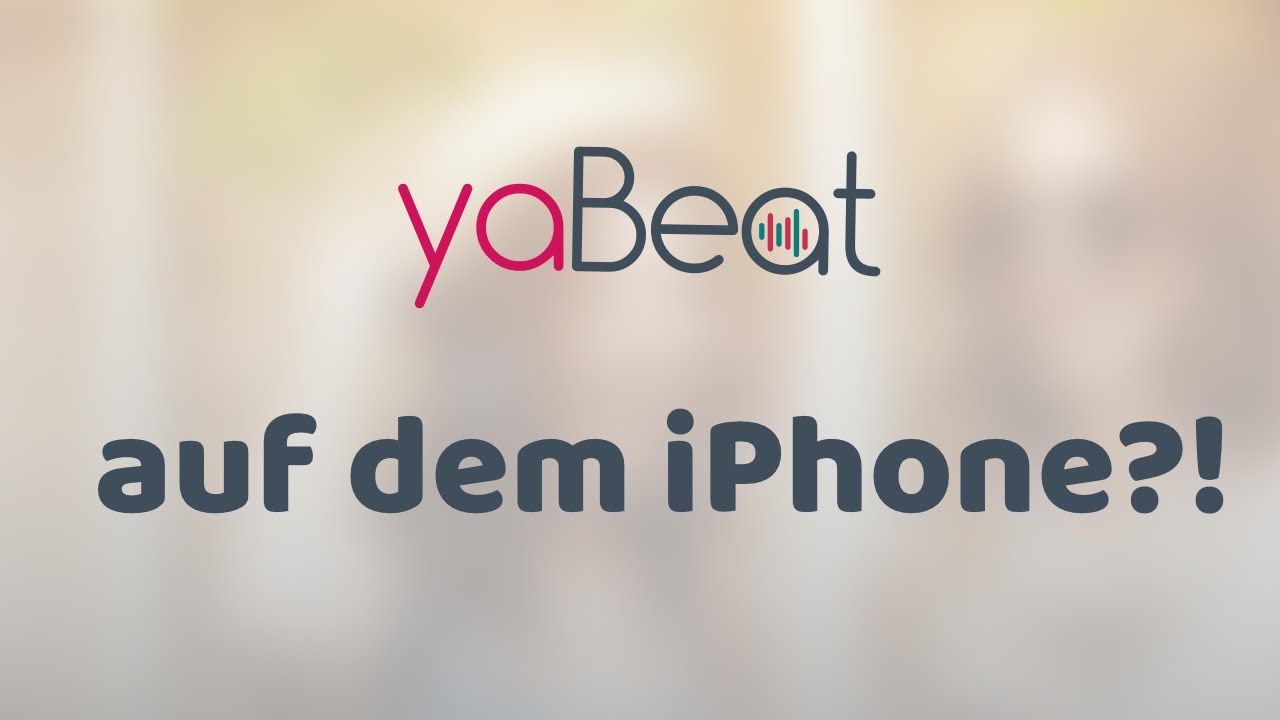 yaBeat mit dem iPhone nutzen // Muzica Tutorial - YouTube