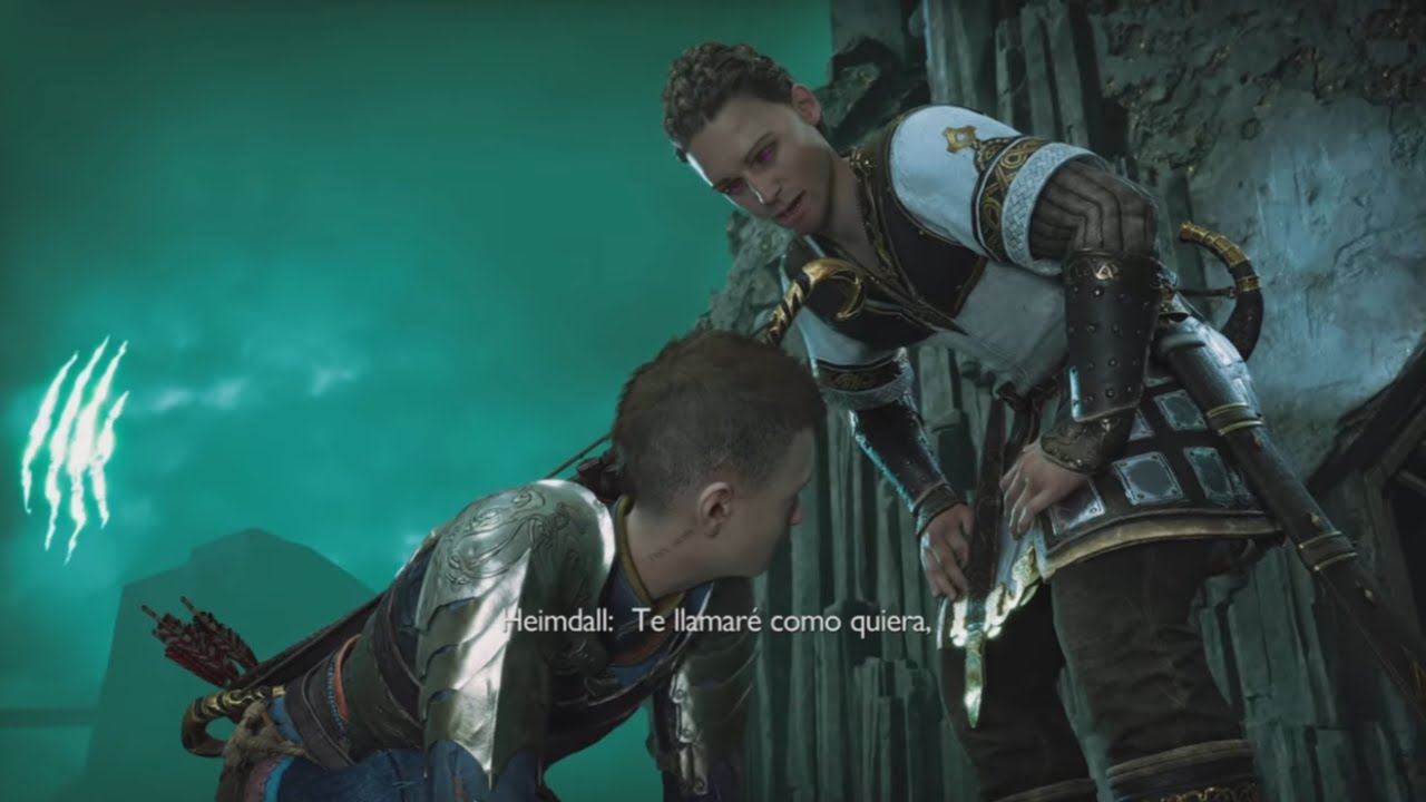 ATREUS conoce a HEIMDALL God of War Ragnarok 