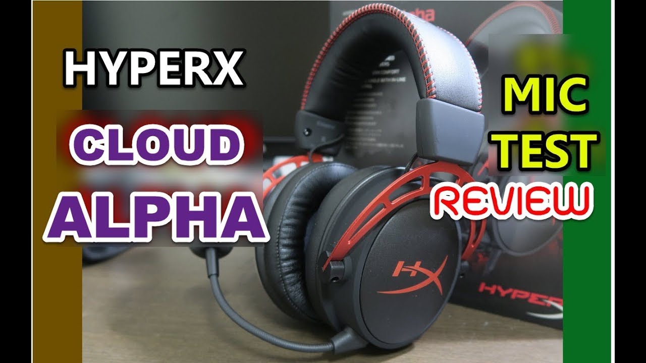hyperx cloud alpha s mic quality