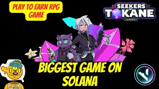 Aurory  Seekers of Tokane  Biggest Game on Solana  Play and Own