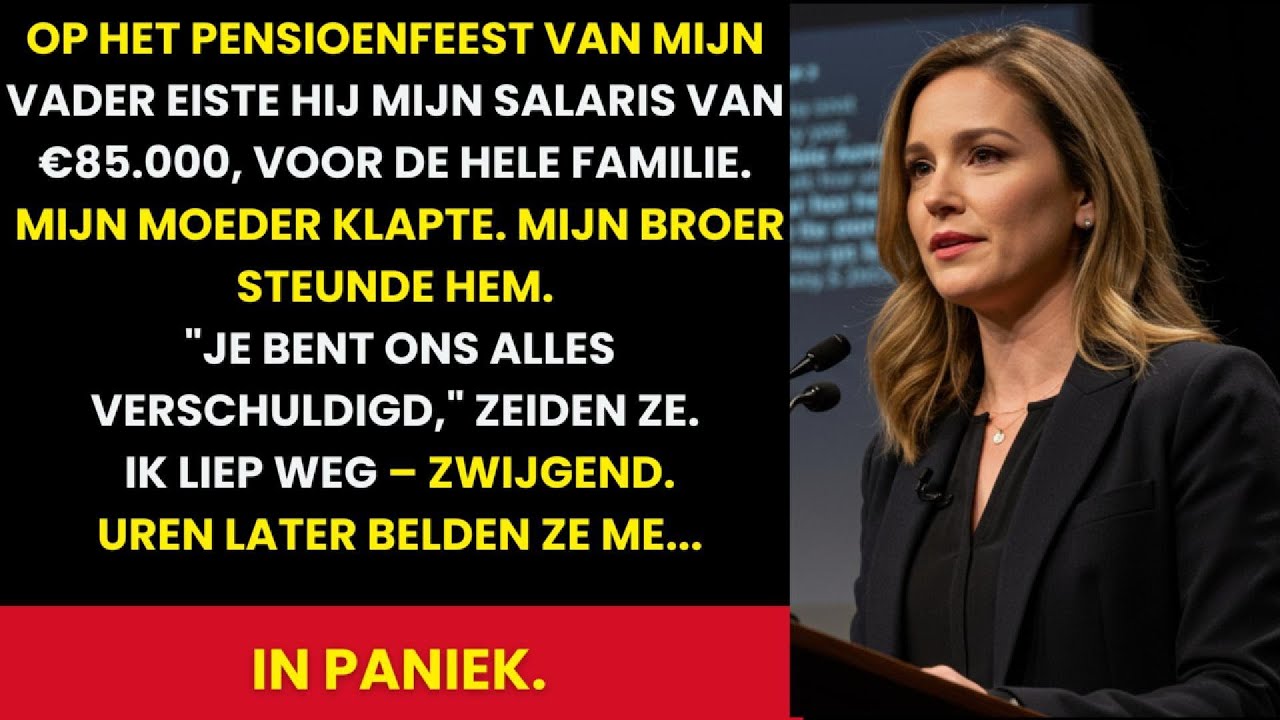 Vader Zei ‘FAMILIE EERST’—Toen Eiste Hij Mijn Hele €85K Salaris Terwijl Mama Zijn ‘Offer’ Bejubelde
