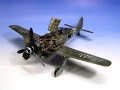 Fw-190 Focke-Wulf A-8/R2 Eduard 1:48 - German WW2 Aircraft Model