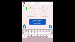 Cryptogram: The Solution For Level 180! - Step by Step Word Brain Puzzle