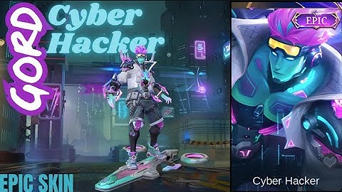 Gord "Cyber Hacker" Epic Skin | MLBB Skin Effects 4K UHD | Hero Entrance & Skill Effects