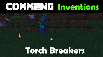 Zombies and Skeletons Break Torches in One Command in Minecraft 1.8