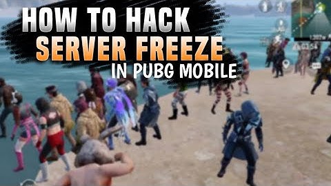 How To Hack Pubg Mobile SERVER FREEZE ? | Server Freeze Hack kaise kare Pubg Mobile mei? |Mr Fury X