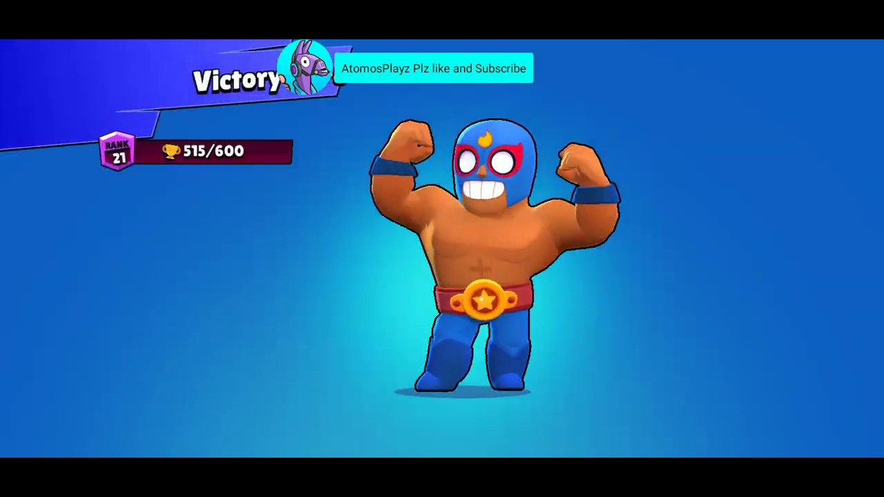 Brawl Stars Bounty Win /w El Primo! - YouTube