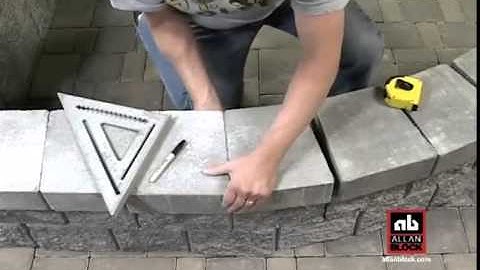 How to Cap a Curved Patio Wall