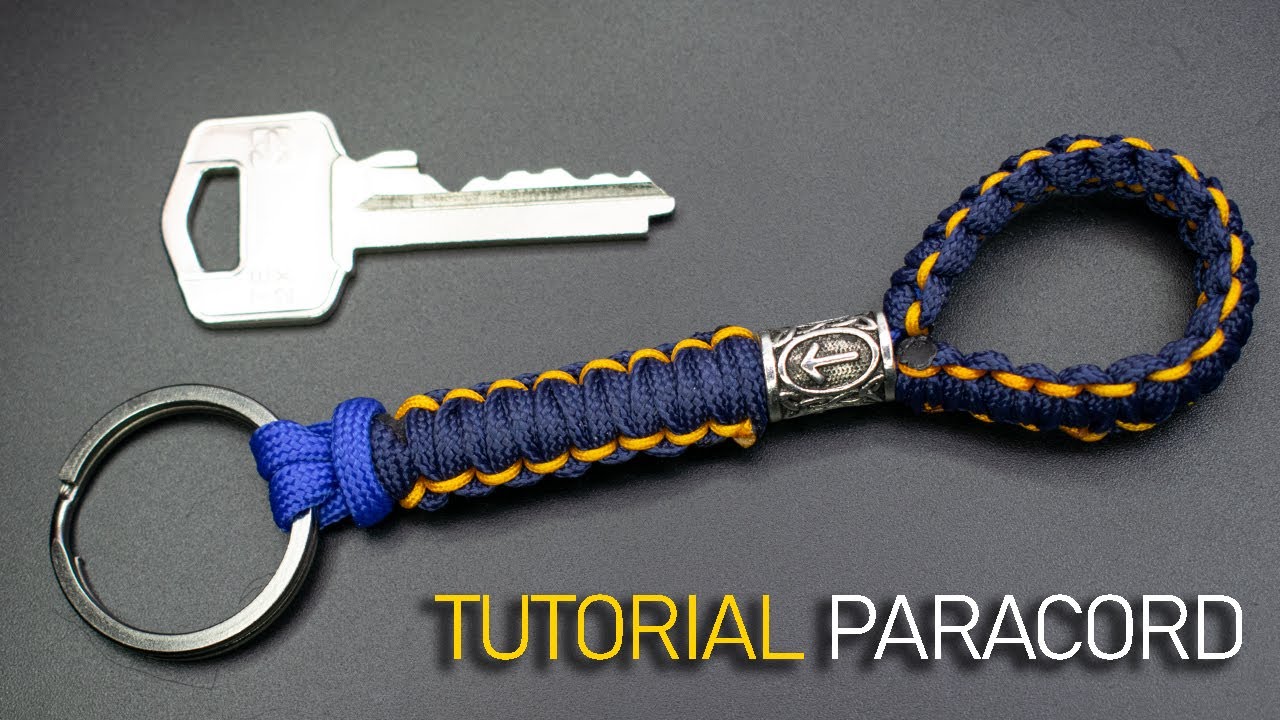 🔩 Paracord Hex Nut Keychain TUTORIAL