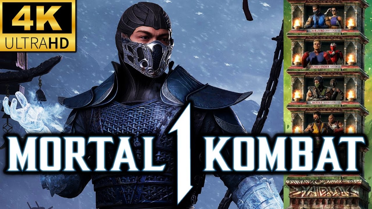 MK1 *SUB ZERO* MK2 MOVIE SKIN KLASSIC TOWER GAMEPLAY!! (STRYKER AS KAMEO) 4K 60 (MORTAL KOMBAT 1)
