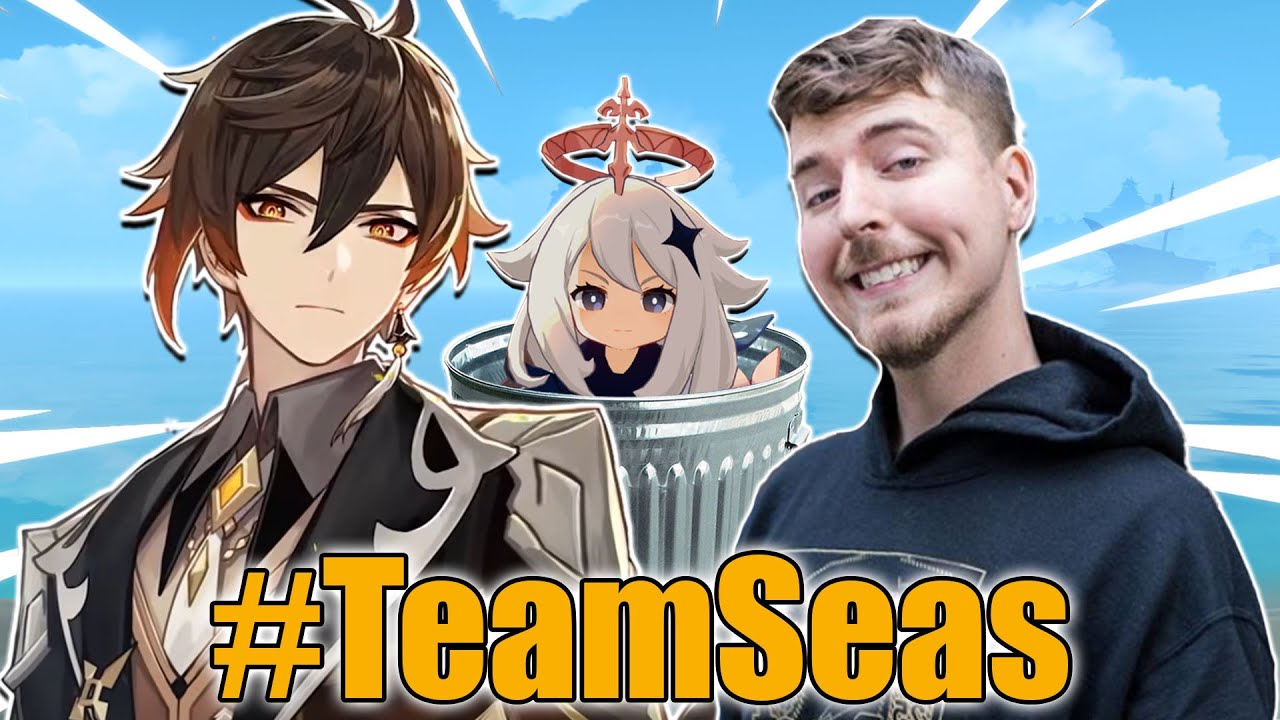 Save the Sea with Zhongli (ft. MrBeast) [YTP]