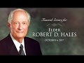 Funeral del élder Robert D. Hales