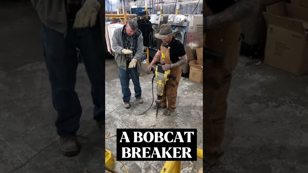 90lb AIR HAMMER vs ELECTRIC JACKHAMMER 