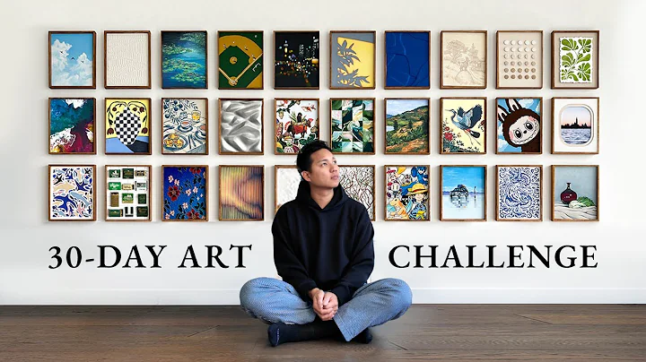 I Tried 30 Art Styles in 30 Days (Full Journey)