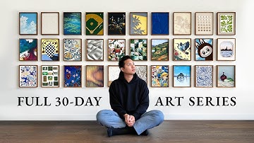 I Tried 30 Art Styles in 30 Days (Full Journey)